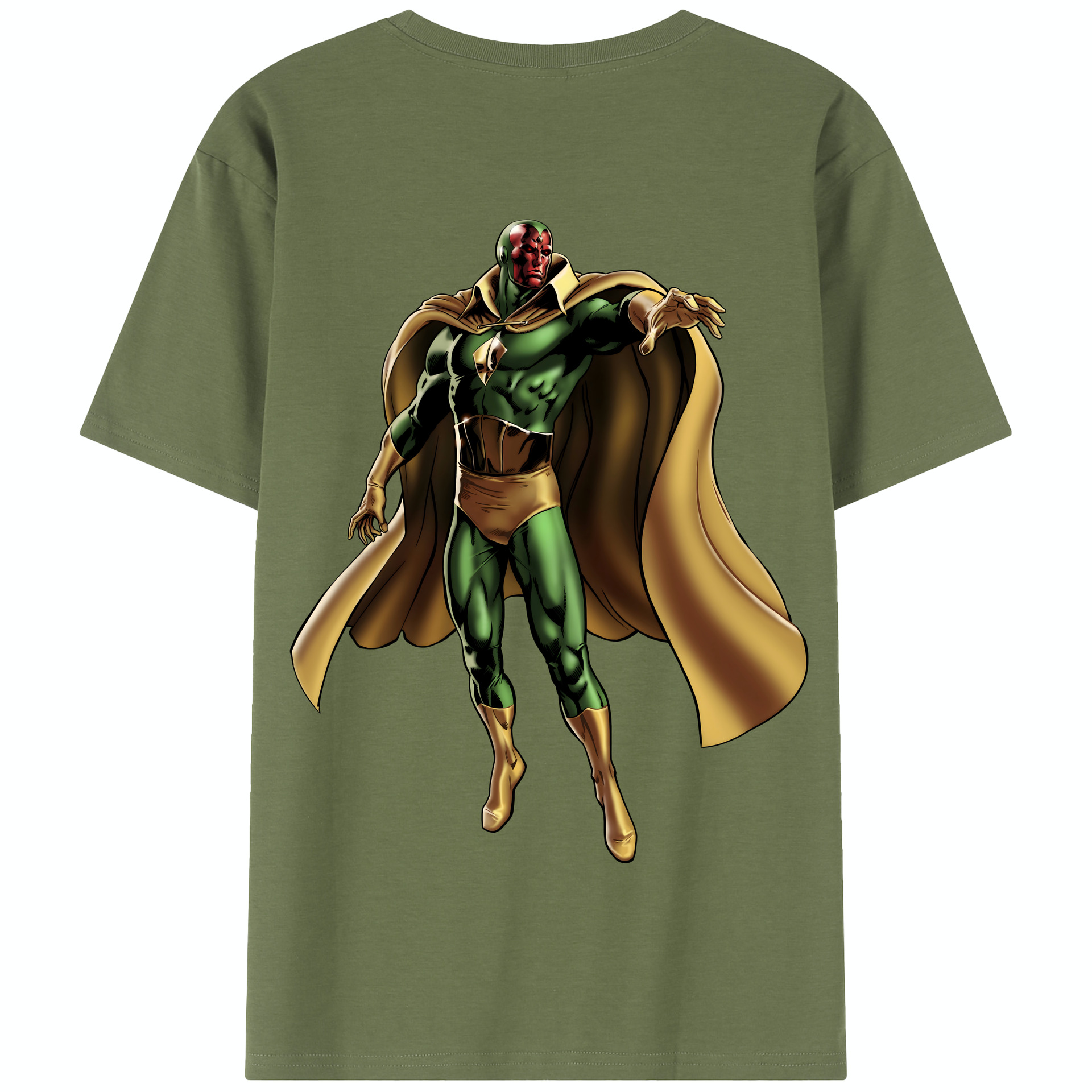 （画像用） アベンジャーズ The Avengers 綿100％半袖Tシャツ（背面プリント）